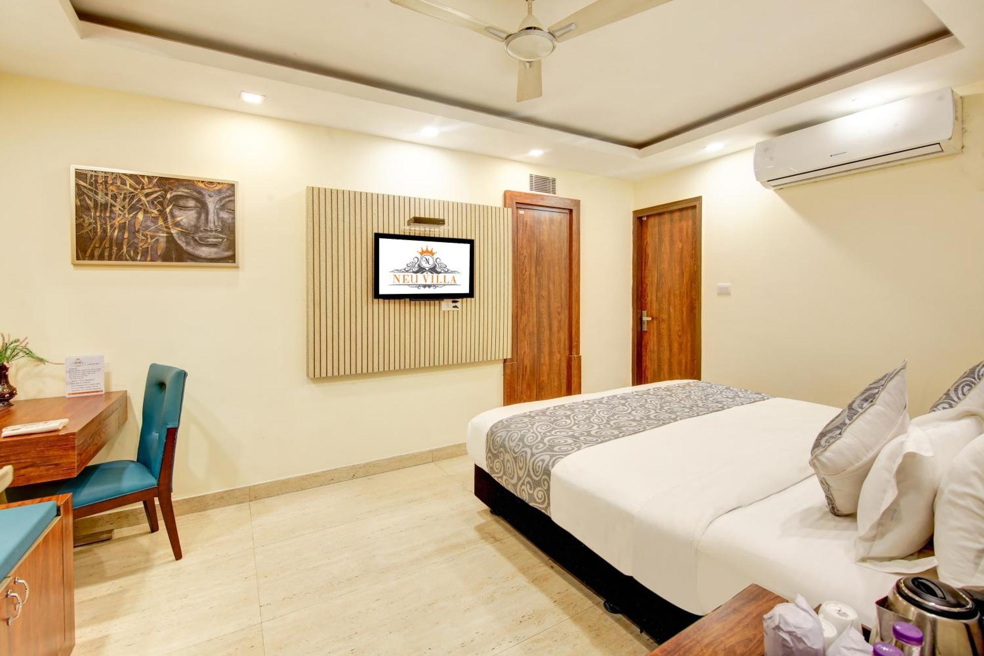 Hotel Neu Villa - Near Connaught Place & New Delhi Railway Station Bagian luar foto