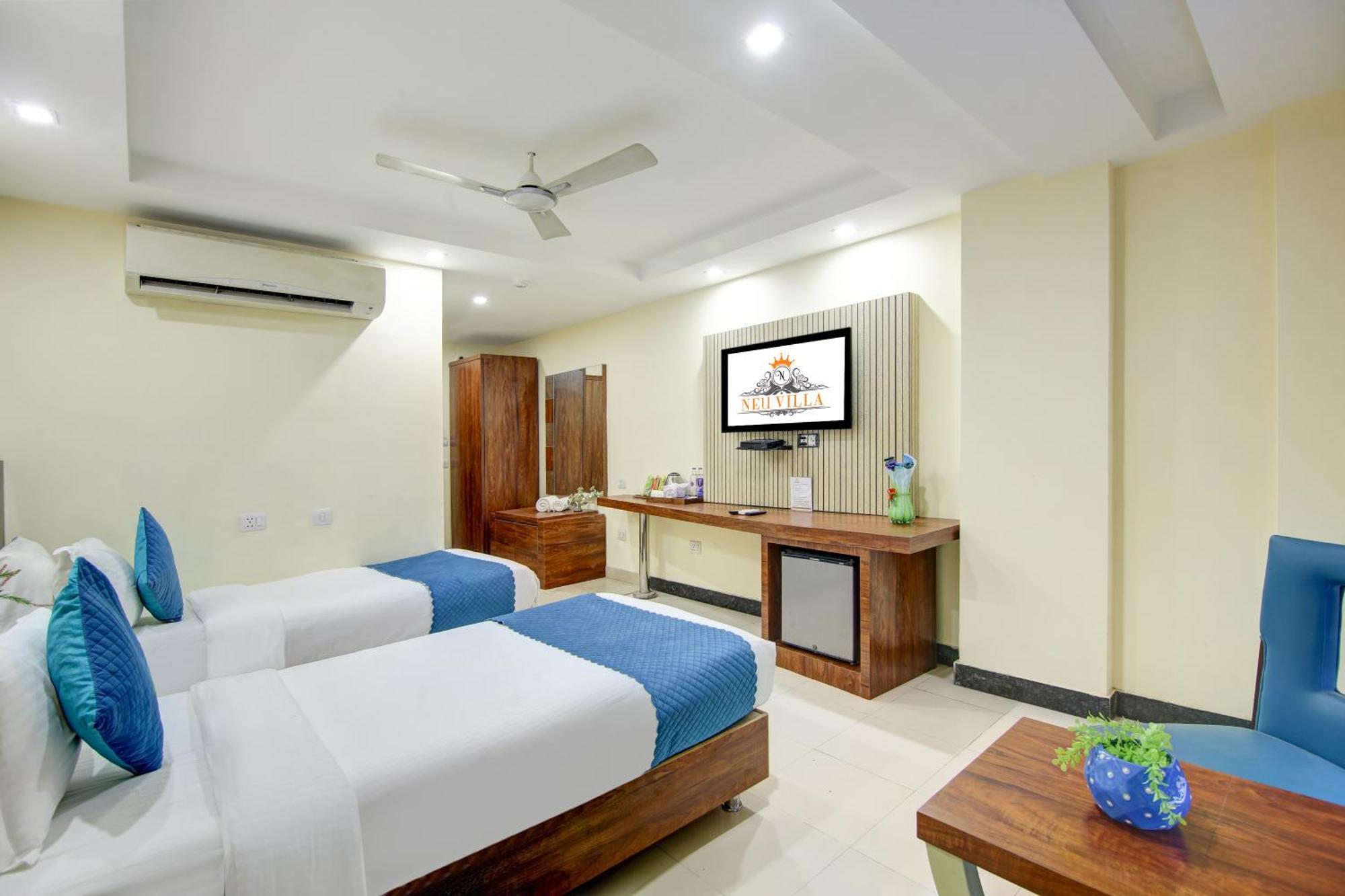 Hotel Neu Villa - Near Connaught Place & New Delhi Railway Station Bagian luar foto