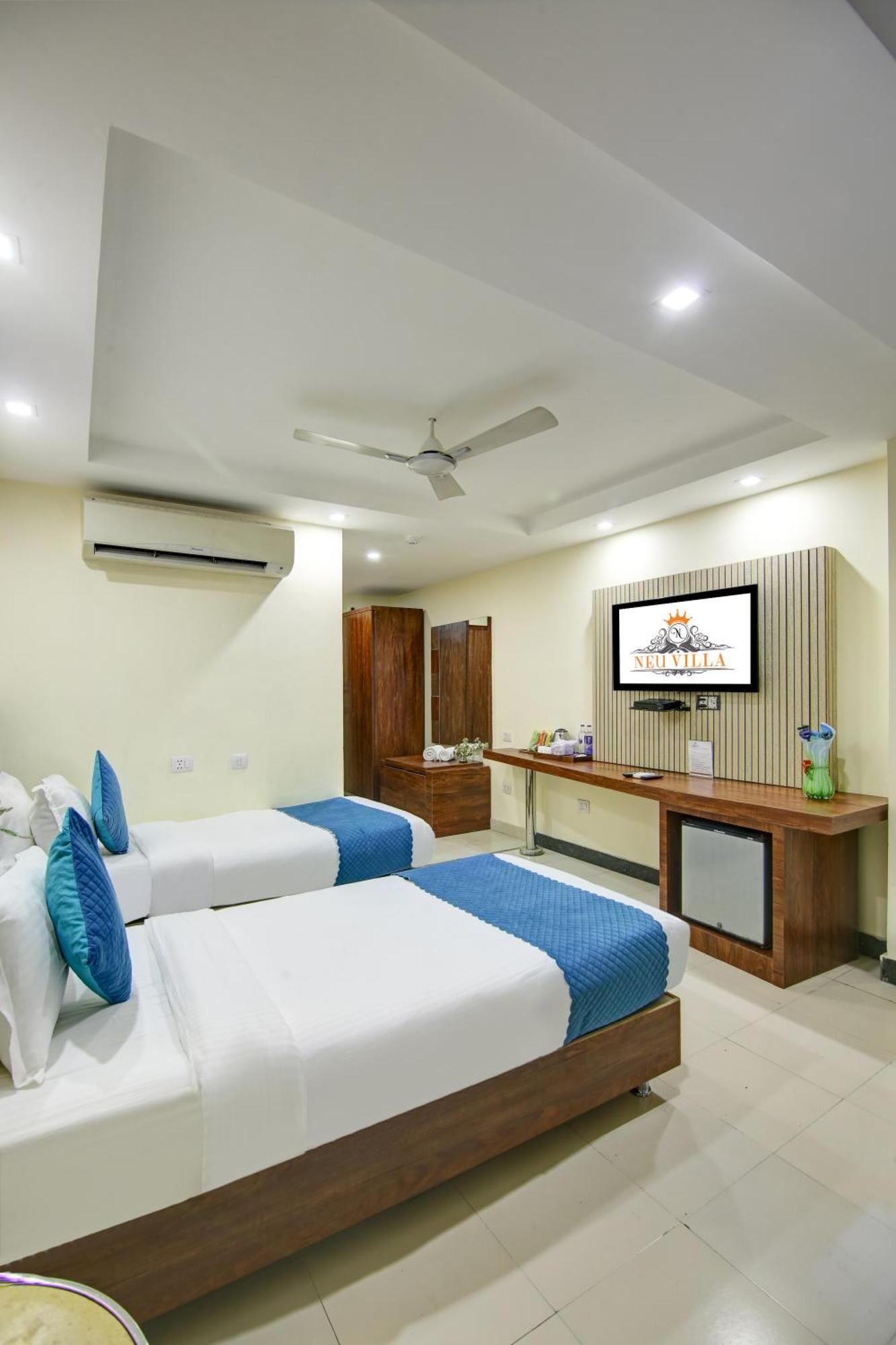 Hotel Neu Villa - Near Connaught Place & New Delhi Railway Station Bagian luar foto